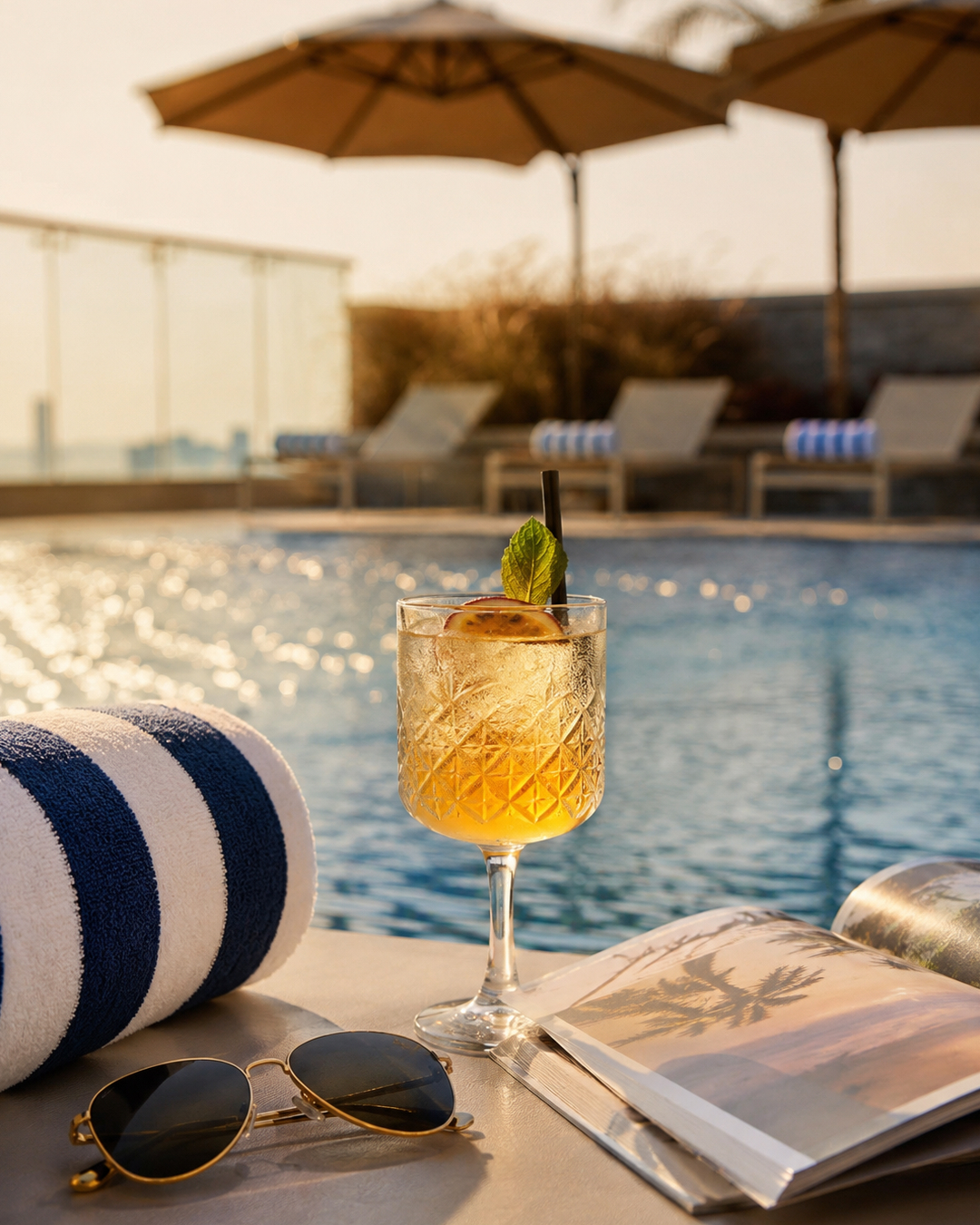 Poolside